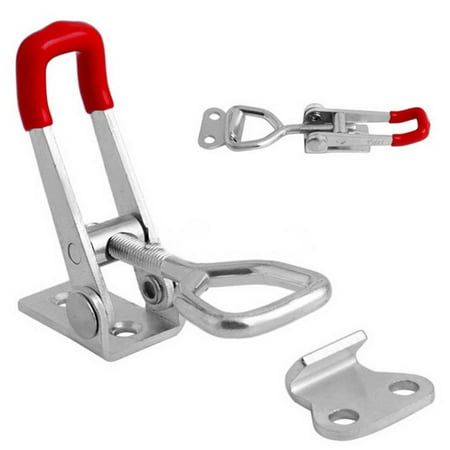 

EAYSG Quick Toggle Clamp Clip 150kg 330Lbs Holding Metal Latch Hand Tools GH-4001