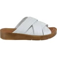 thumbnail image 2 of Bella Vita Italy Tor-Italy Multi Banded Slide Sandals (Women), 2 of 6
