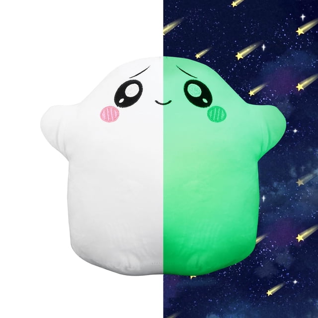 Peluche FRSHALOUIS Ghosty que Brilla en la Oscuridad 30 cm