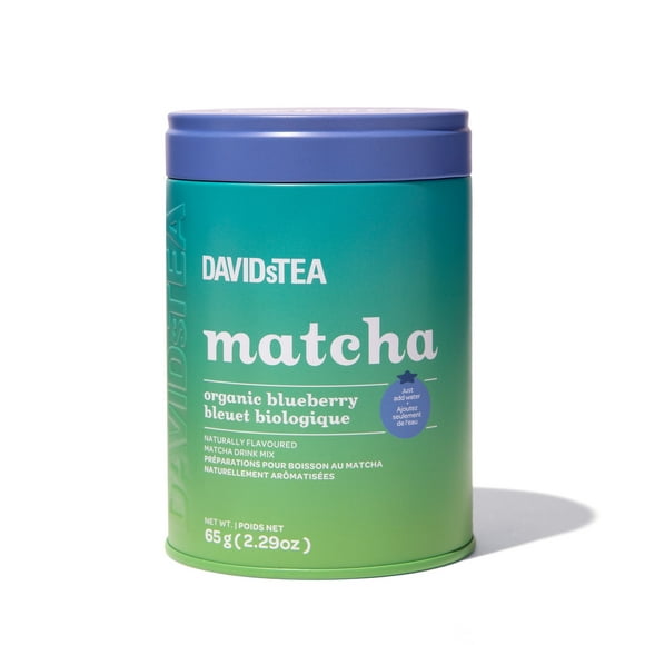 DAVIDsTEA Organic Blueberry Matcha