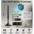 thumbnail image 6 of TV Antennas for Smart TV Indoor HD Digital New Antenna Long Range Reception Outdoor with Amplifier Signal Booster for Local Channels Supports 4K 1000+Mile range for Free Channels, 6 of 8