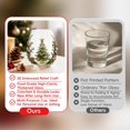 thumbnail image 5 of SeekLGT Christmas Wine Glasses 3D Christmas Glass Art Cup Embossed Holiday Drinkware Decorative Christmas Glasses Cup for Home Table Decor Party Toast Unique Christmas Gifts 1 pc, 5 of 7