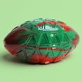 thumbnail image 6 of Christmas Dog Toy Squeaky Bone Shaped Chew Ball for Small Medium Dogs Dental Cleaning Festive Holiday Pet Gift Teething Toy with Gum Massage Texture, 6 of 6