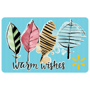 Warm Wishes Boho Leaves Walmart eGift Card