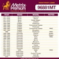 thumbnail image 2 of Metrix Premium Chassis Parts - 4 PC L/R Front Sway Bar Stabilizer End Link & L/R Front Lower Ball Joint Kit Fits 71-73 Buick Centurion, 87-92 Cadillac Brougham, 71-75 Pontiac Grandville, K5252 K6141, 2 of 5