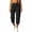 Black, variant on Womens High Rise Capri Sweatpants Elastic Waist Cuffed Joggers Wear Pants for Women