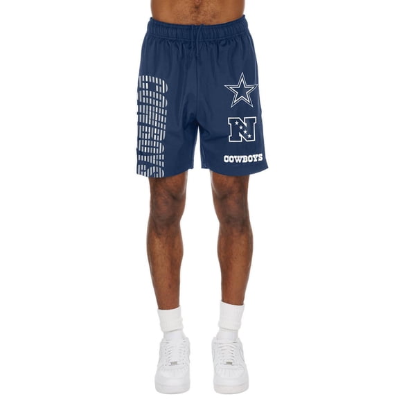 Men's New Era  Navy Dallas Cowboys Match Shorts