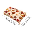thumbnail image 3 of Gqtwoy Maple Leaf Polyester Tablecloth Waterproof, Thanksgiving Dining Table Cover, Multi-Color, Elegant Fall Decor, Ideal for Family Gatherings and Parties, 3 of 8