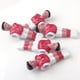 thumbnail image 2 of 11 piezas de plástico duro para futbolín de mesa, accesorios para jugadores de fútbol rojo, 2 of 9