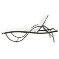 thumbnail image 6 of vidaXL Sun Lounger with Cushion Poly Rattan Black, 6 of 15