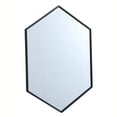 thumbnail image 5 of Metal frame hexagon mirror 24 inch in Black, 5 of 5