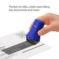 thumbnail image 2 of The Original Guard Your ID Wide Advanced Roller 2.0 Identity Theft Prevention Security Stamp Blue, 2 of 5