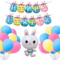 thumbnail image 2 of Kit de globos de Pascua Dolity, decoración de fondo para bodas y fiestas. Rosa, 2 of 7