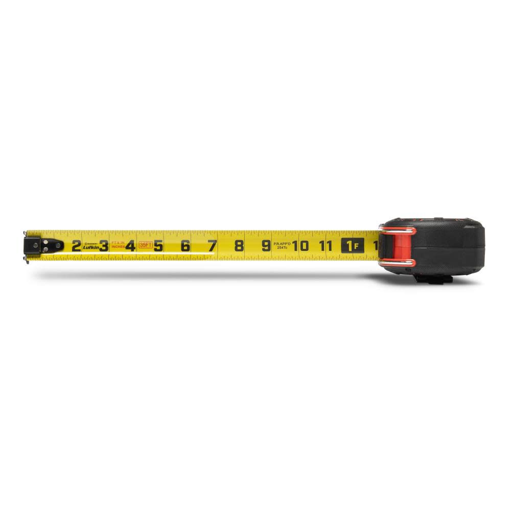 Lufkin Genuine OEM 1-1/4" x 35' Shockforce G2 Magnetic Tape Measure - LM1235-02
