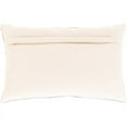 thumbnail image 2 of Surya Izie IZI-001 14"Hx22"W Lumbar Cotton Pillow Cover in Wheat/White/Black, 2 of 3