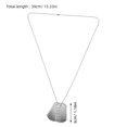 thumbnail image 2 of OULII 1Set Unique Silver Dog Tag Necklace for Men Suitable for Cosplay and Roleplaying, 2 of 8