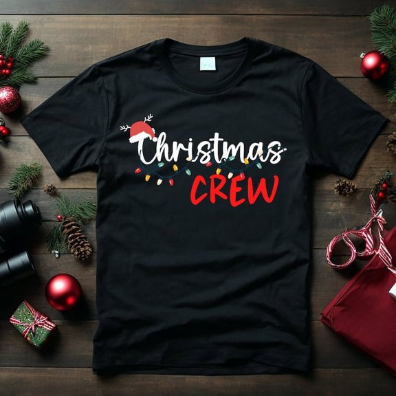 Christmas Crew Shirt, Matching Family Christmas Shirts 2024, Daddy Mummy Baby Matching Outfit, Christmas Crew Squad Shirt