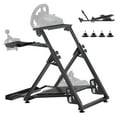 thumbnail image 1 of VEVOR Support de Volant de Course Simulateur de Cockpit Pliable pour Logitech G923 G920 G29 G27, 1 of 9
