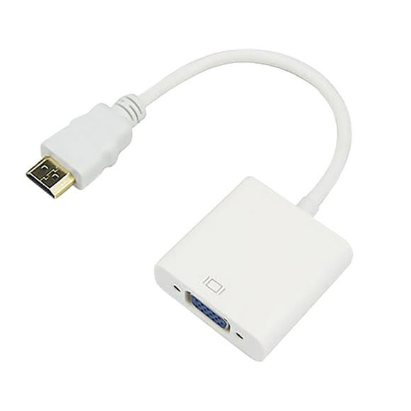 Vga to Hdmi Adapter for Monitor Monitor Adapter Vga to Hdmi Monitor Cable to Hdmi Adapter 1080P Hdmi Male to Vga Female Video Cord Converter Adapter Cable for Hdtv Tv Pc Female to Female Hdmi Ad