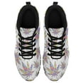 thumbnail image 2 of Marijuana Leaf Shoes for Men Women Running Sneakers Breathable Casual Sport Tennis Shoes Gift for Him Her Black Size 9.5, 2 of 5