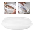 thumbnail image 1 of Plaque de Cuisson à la Vapeur pour Poisson, Récipient de Cuisson à la Vapeur Design avec Trou Multifonctionnel pour la Maison, 1 of 8