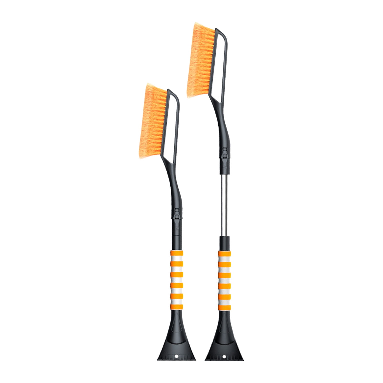 JeashCHAT Extendable Snow Brush & Ice Scraper For Car Or Truck, Foam And Soft Bristle Head, SUV