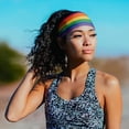 thumbnail image 4 of Suddora Rainbow Tapered Non-Slip Headband, 4 of 6