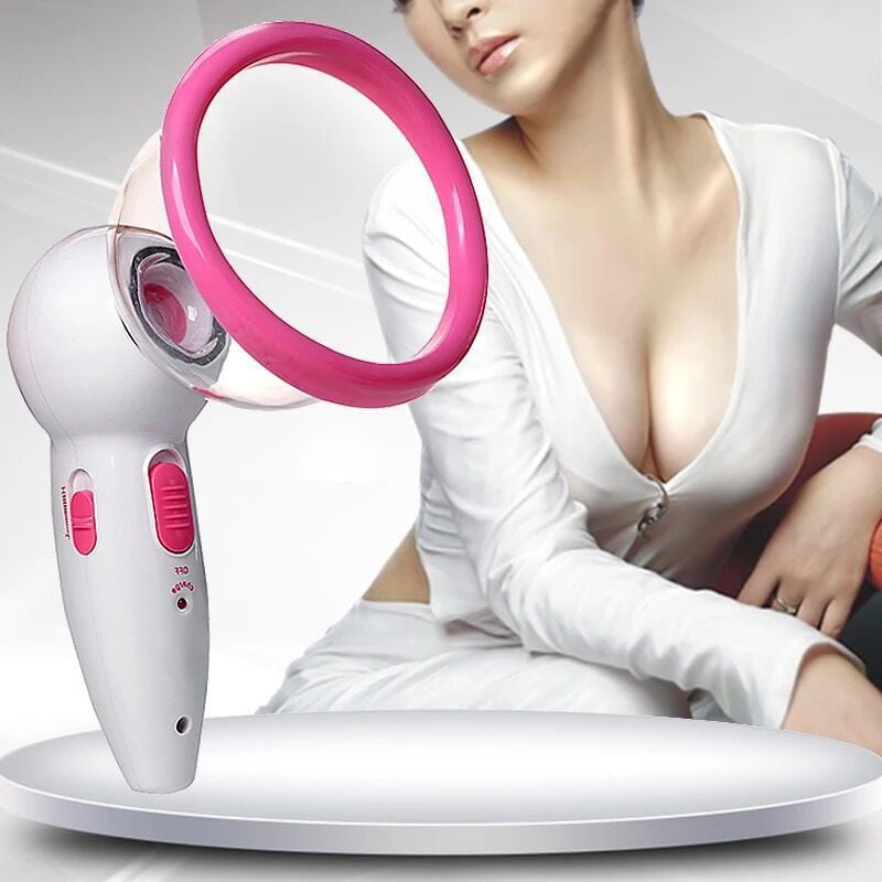  Electric Massager, Nipple Enlargement Beauty Double Cup  Massager, Enhancement Massager for Enlarge Breasts, Keep Breasts Firm and  Elastic(B Cup) : Health & Household