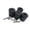Black, variant on Aluminum Feet PC Chassis Stand Shock Absorbing Pad Isolation Heat Dissipation