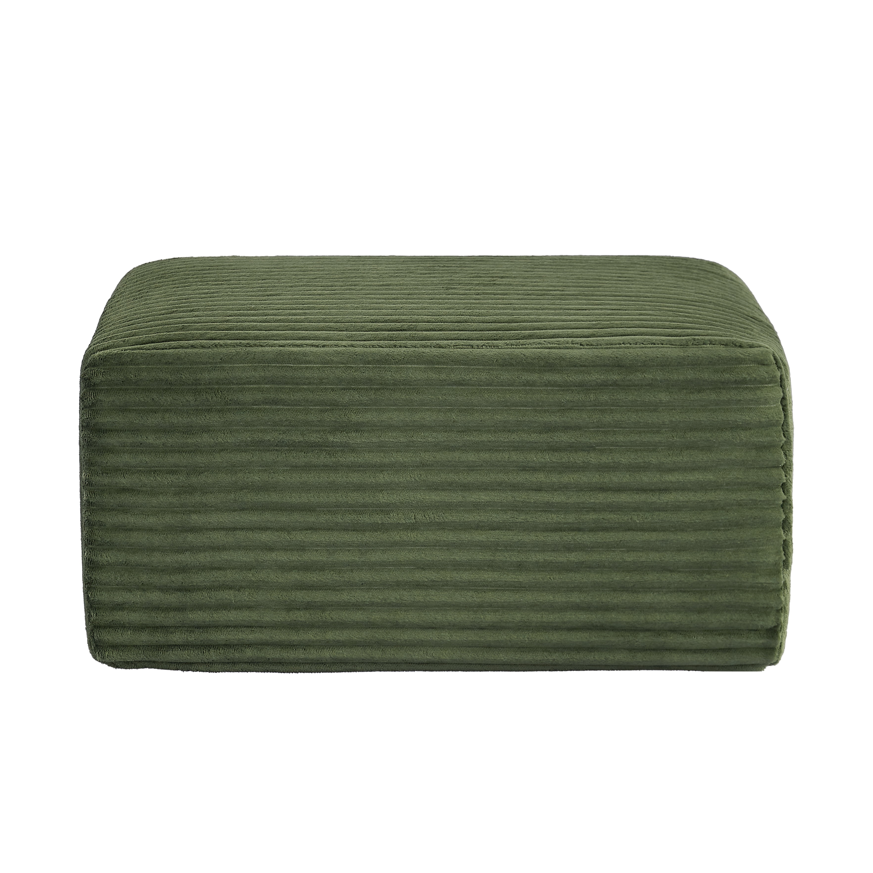 Sailvan L-Shaped Cloud Sectional Sofa with Ottoman