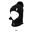 thumbnail image 4 of Guardurnaity M Gorro De Punto Esencial De Invierno Con Conjunto De Bufanda Gorro De Punto De Estilo Cálido Conjunto De Bufanda Sombreros Para Mujer Sombreros, 4 of 6