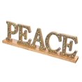 thumbnail image 1 of Beaded Glitter Word Stand (Peace), 1 of 1