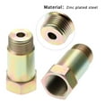 thumbnail image 4 of O2 Oxygen Sensor Spacer Adapter Isolator Extender Straight CEL Fix Kit for Exhaust Systems Check Engine Light Eliminator Adapter with M18 x 1.5 Sensor Holes, 45mm length (2Pcs), 4 of 7