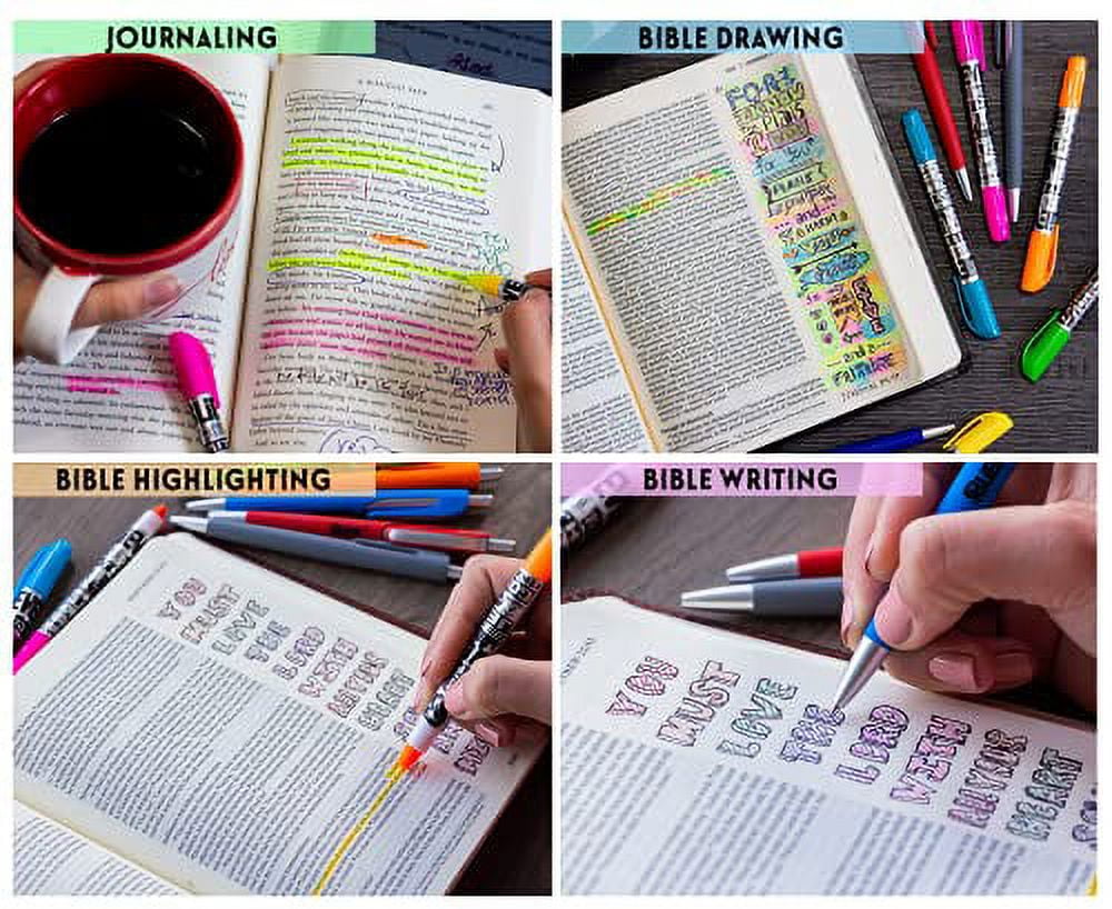 Bible Journaling with No Bleed-through Pens - Are They Ok? 