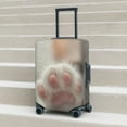 thumbnail image 6 of Hirioo Raindrop Kitten Paw for Elasticity Suitcase Cover (No luggage Included) Durable Luggage Protector Fits 18-32 Inch Luggage-Medium, 6 of 7