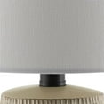 thumbnail image 5 of Livabliss Leipzig Rustic Accent Table Lamp, 20-inch, Beige with White Shade, 5 of 5