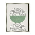 thumbnail image 5 of Stupell Industries Abstract Geometric Circular Study Curved Art Deco Luster Gray Framed Floating Canvas Wall Art, 16x20, by Daphne Polselli, 5 of 5