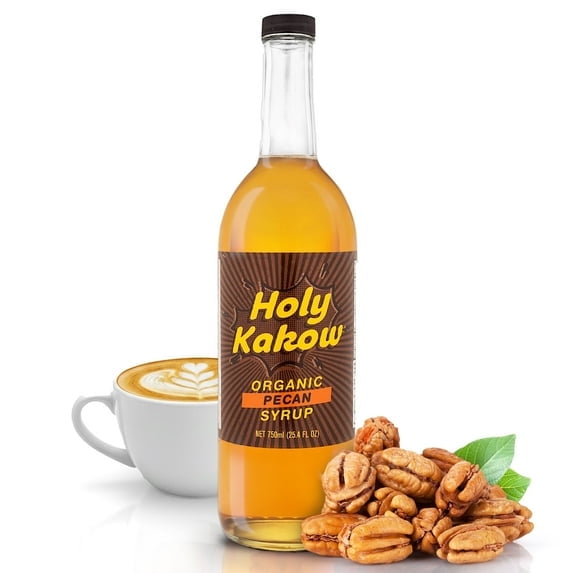 Holy Kakow Organic Gingerbread Syrup for Coffee & Holiday Drinks