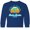 Royal Bue, variant on Inktastic Summer Enjoy the Sunshine Santa Monica California in Blue Long Sleeve Youth T-Shirt