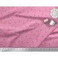 thumbnail image 3 of Soimoi Poly Georgette Fabric Yacht & Anchor Hook Nautical Decor Fabric Printed Yard 42 Inch Wide, 3 of 3