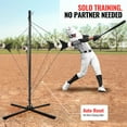 thumbnail image 6 of Portable Hitting Trainer For Baseball&Softball,Auto-Reset Baseball Swing Trainer With Real Ball And Stand, Adjustable Baseball Training Station,Softball Swing, 6 of 6