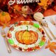 thumbnail image 1 of Platos de Papel Desechables para Acción de Gracias | Vajilla Redonda para Fiestas de Otoño con Estampado de Calabaza y Hojas de Arce | Platos Resistentes E Impermeables de 18 y 23 Cm para Reuniones O, 1 of 6