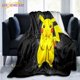 thumbnail image 1 of Manta de Anime japonés para niños, manta cálida de Sherpa para dormitorio, camas, sofá, sofá, famosa, 1 of 4