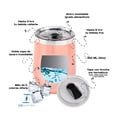 thumbnail image 4 of Termo Ice Shaker Wine Coffee 355 ml Rosa Mate, 4 of 4