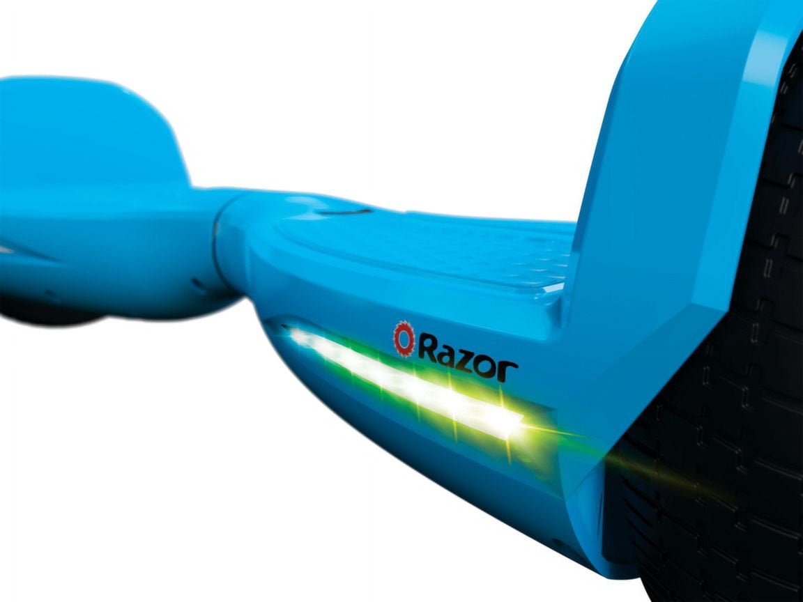 Razor Hovertrax Hoverboard Prizma- Blue, Lighted for Child & Teen, up to 9 mph, UL2272 Certified