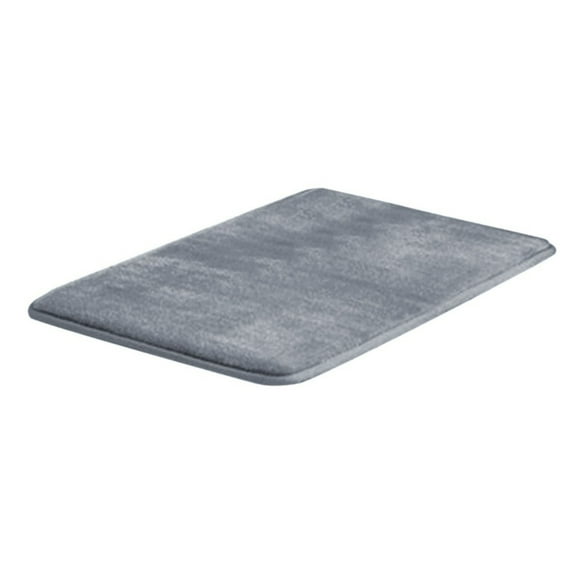 Anckoeil 15.7"×23.6" Memory Bath Mat Slip Bath Rug with Strong Absorbent Machine Washable Shower