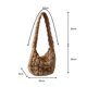 thumbnail image 1 of Bolsos de hombro acolchados para mujer, bandoleras plisadas, de colores sólidos, a la moda xuanjing unisex, 1 of 2
