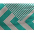 thumbnail image 5 of oneOone Georgette Viscose Turquoise Green Fabric Craft Projects Decor Fabric Printed By The Yard 42 Inch Wide, 5 of 5