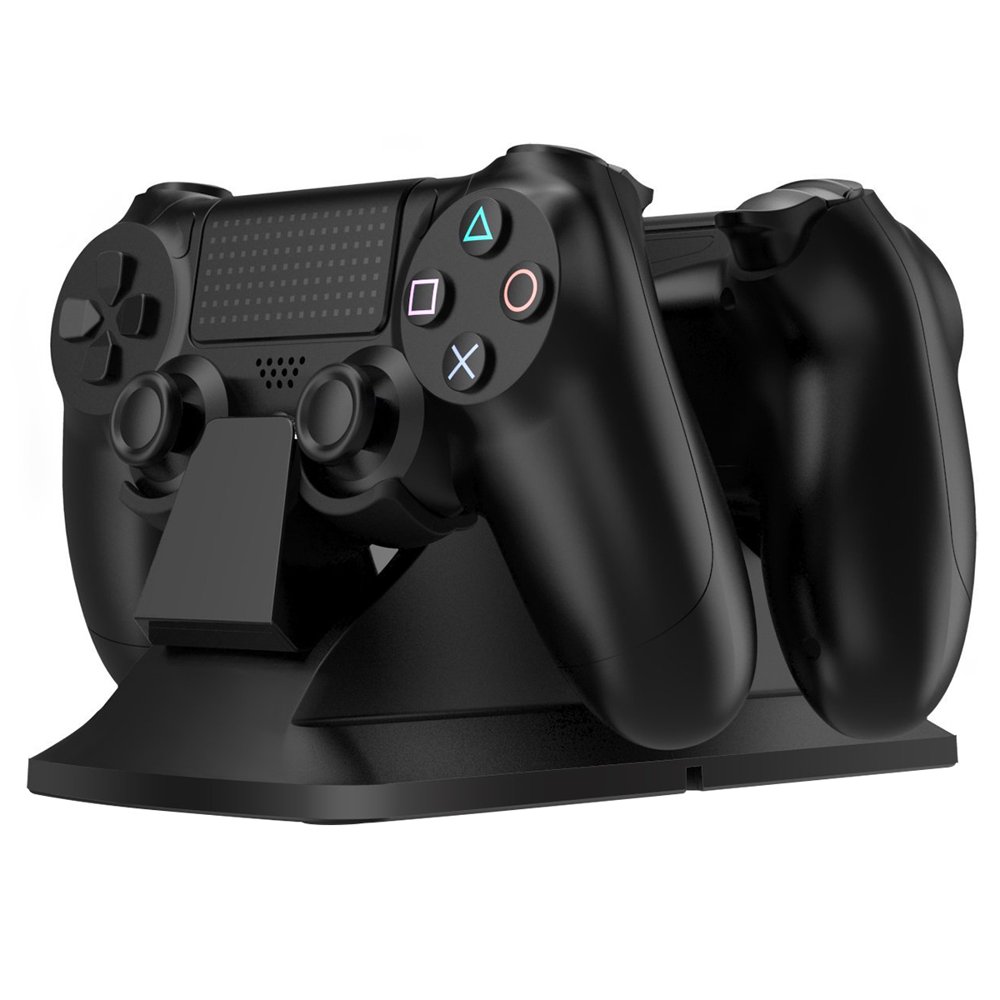 GameSir Dual PS4 Controllers Charging Station Charger Dock for PS4 / PS4 Slim / PS4 Pro