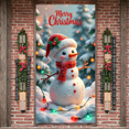 thumbnail image 2 of Colorful Theme Merry Christmas Banner Fun Decorative Design for Party Celebration Holiday Decoration Family Gathering, 2 of 9